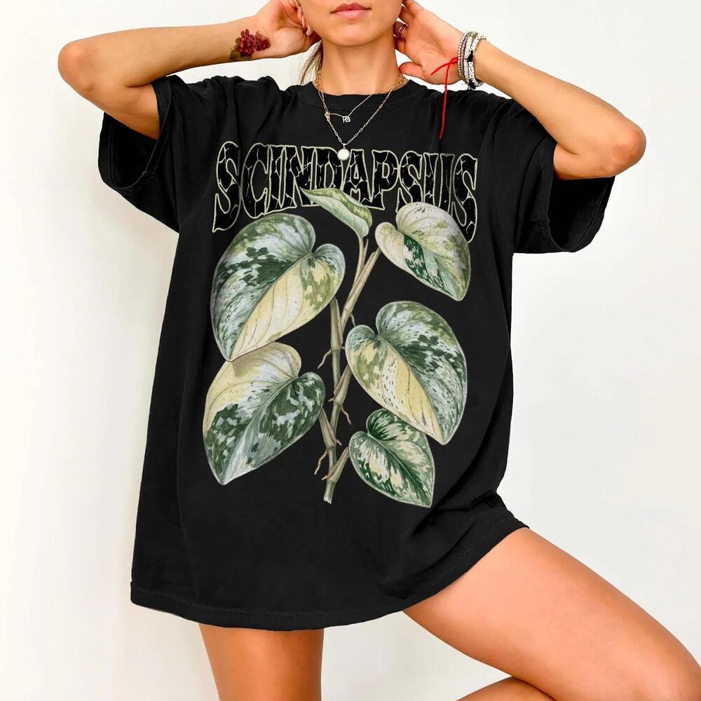 Scindapsus Shirt S, Variegated Scindapsus Shirt
